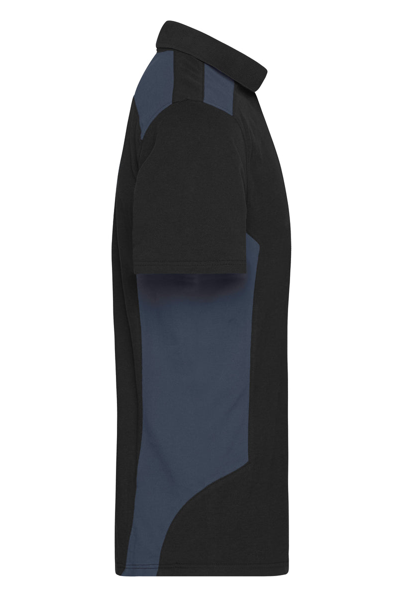 Laden Sie das Bild in Galerie -Viewer, Strapazierfähiges und pflegeleichtes Polo mit Kontrasteinsätzen - JN1826