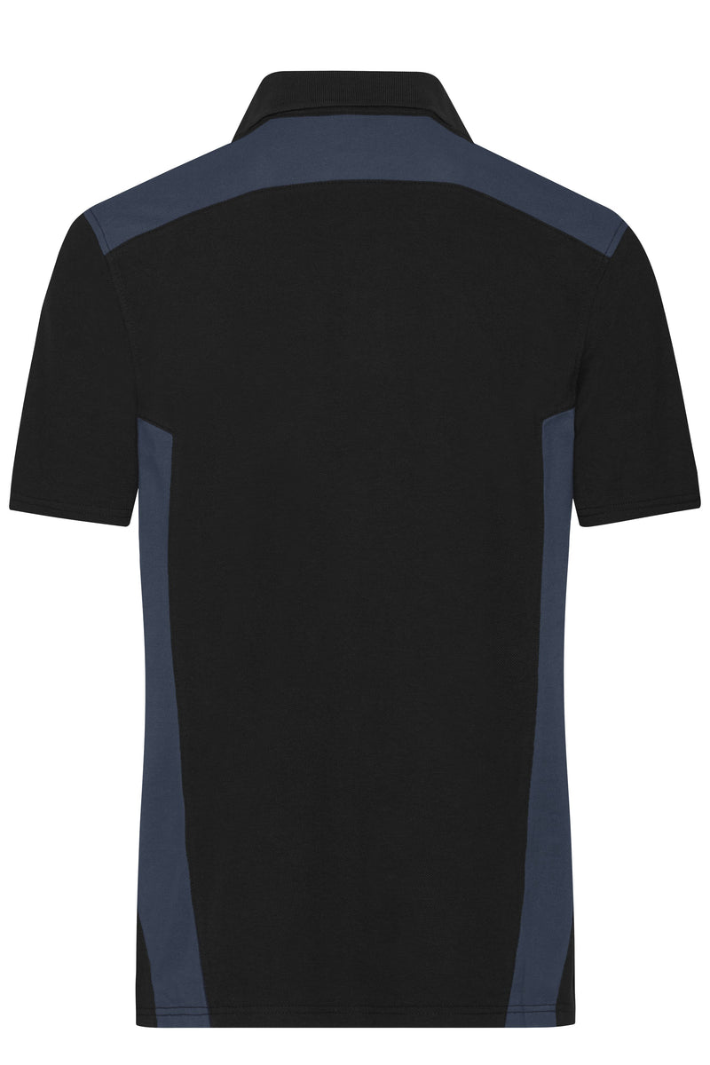 Laden Sie das Bild in Galerie -Viewer, Strapazierfähiges und pflegeleichtes Polo mit Kontrasteinsätzen - JN1826