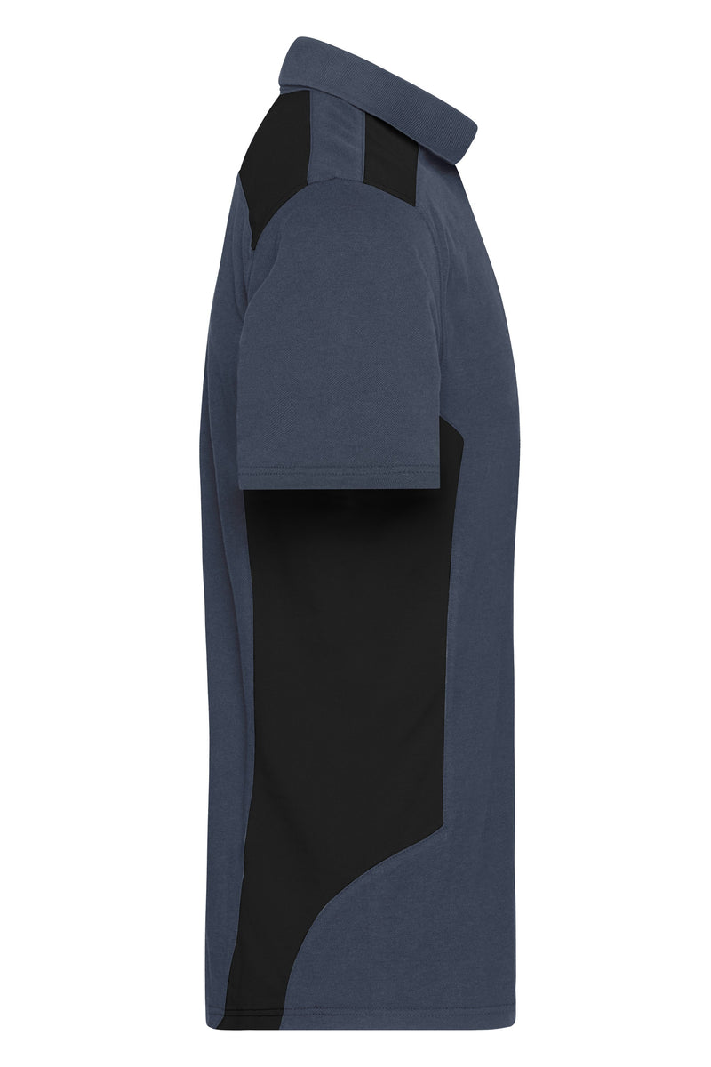 Laden Sie das Bild in Galerie -Viewer, Strapazierfähiges und pflegeleichtes Polo mit Kontrasteinsätzen - JN1826