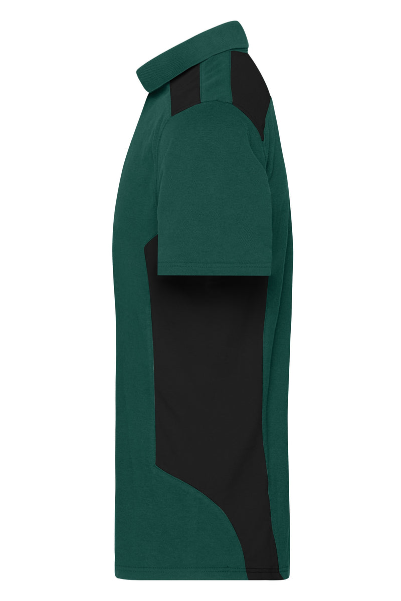 Laden Sie das Bild in Galerie -Viewer, Strapazierfähiges und pflegeleichtes Polo mit Kontrasteinsätzen - JN1826