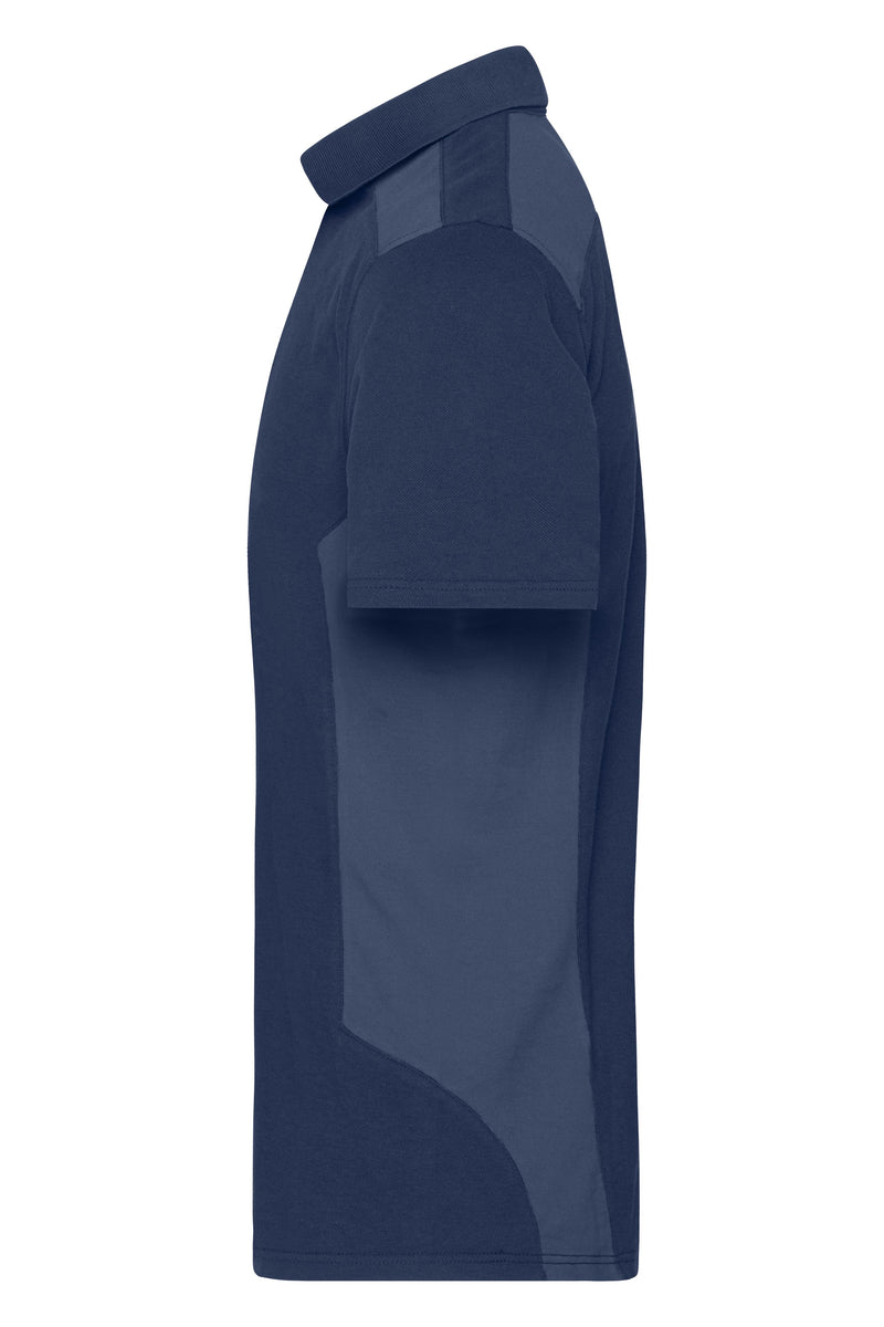 Laden Sie das Bild in Galerie -Viewer, Strapazierfähiges und pflegeleichtes Polo mit Kontrasteinsätzen - JN1826