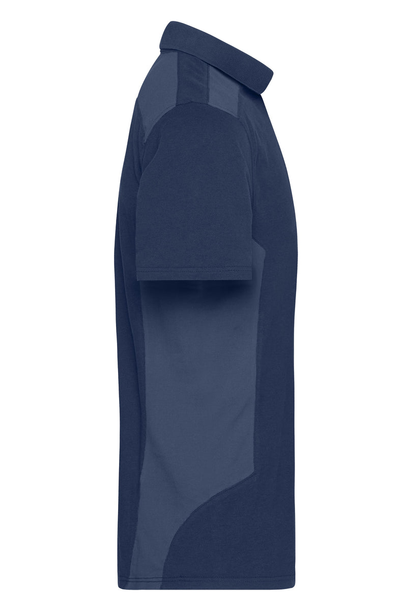 Laden Sie das Bild in Galerie -Viewer, Strapazierfähiges und pflegeleichtes Polo mit Kontrasteinsätzen - JN1826