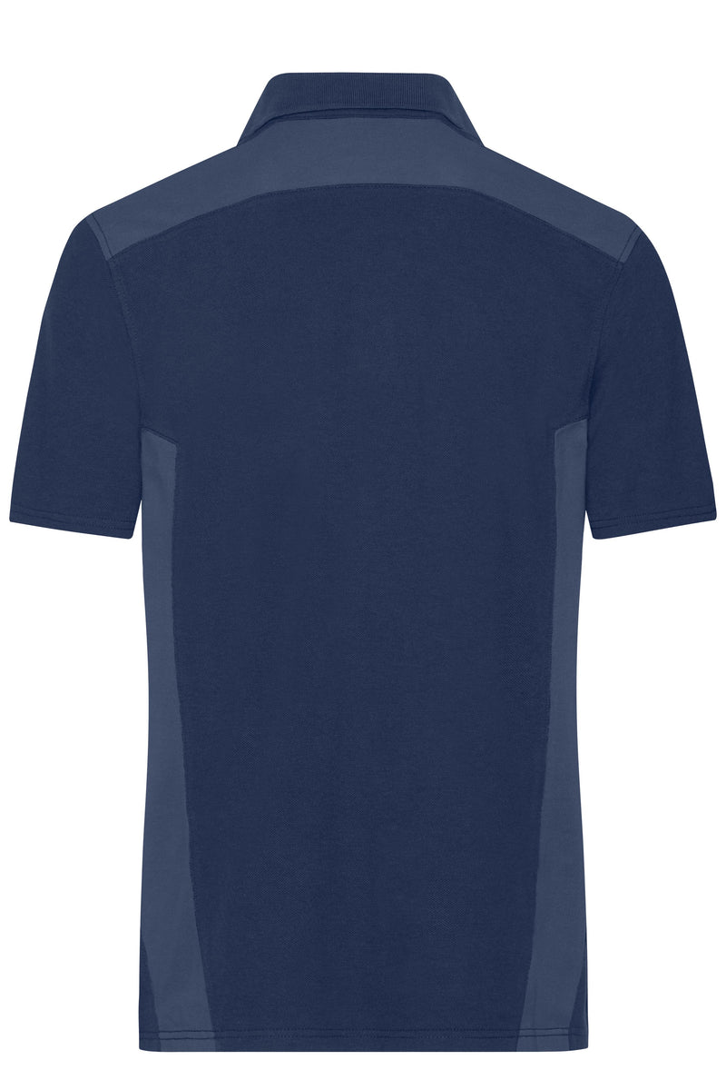 Laden Sie das Bild in Galerie -Viewer, Strapazierfähiges und pflegeleichtes Polo mit Kontrasteinsätzen - JN1826