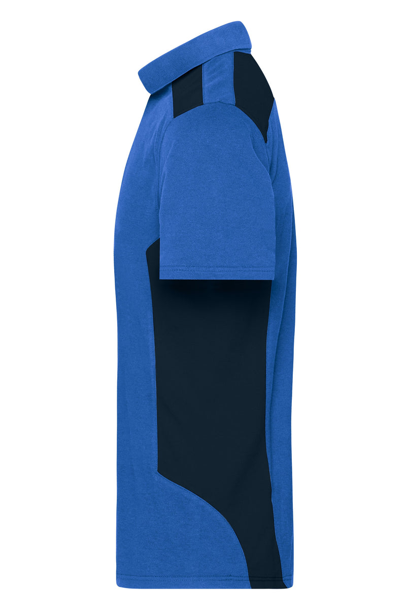 Laden Sie das Bild in Galerie -Viewer, Strapazierfähiges und pflegeleichtes Polo mit Kontrasteinsätzen - JN1826