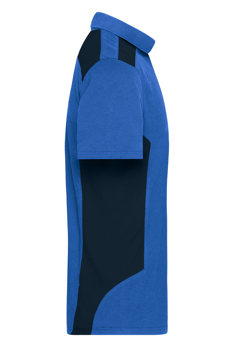 Laden Sie das Bild in Galerie -Viewer, Strapazierfähiges und pflegeleichtes Polo mit Kontrasteinsätzen - JN1826