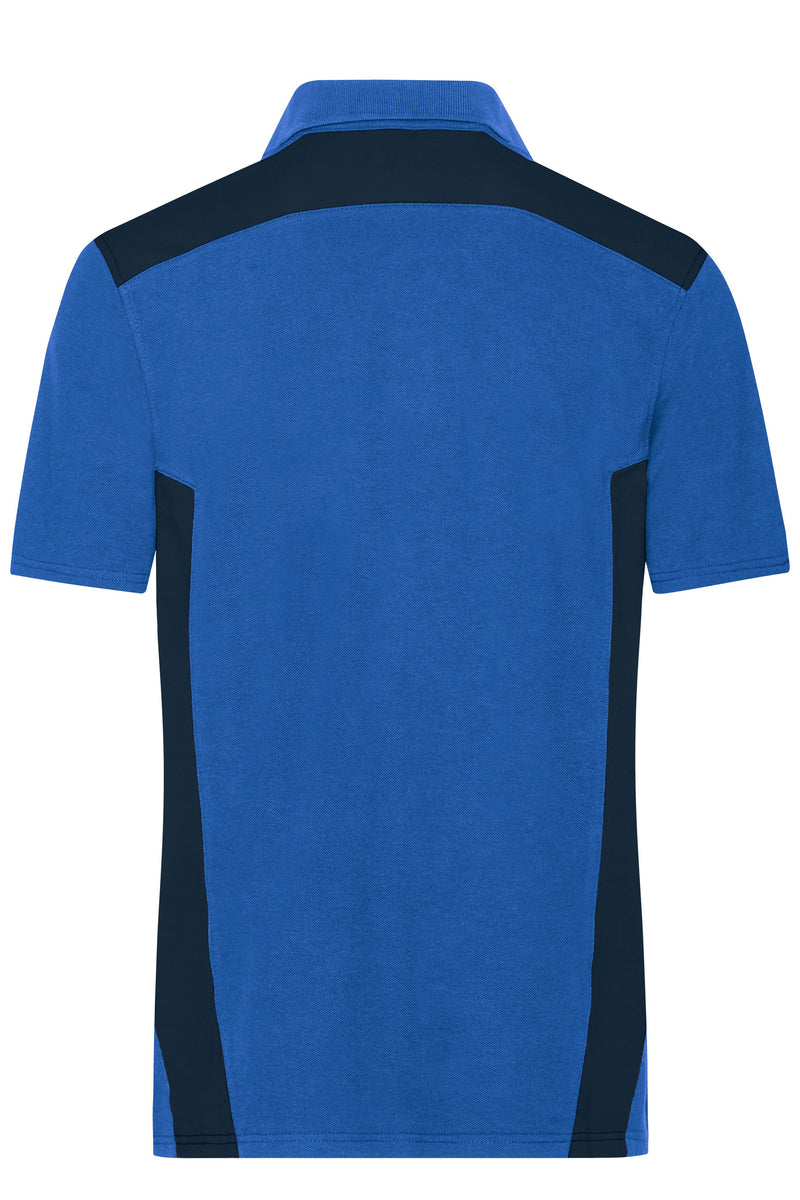 Laden Sie das Bild in Galerie -Viewer, Strapazierfähiges und pflegeleichtes Polo mit Kontrasteinsätzen - JN1826