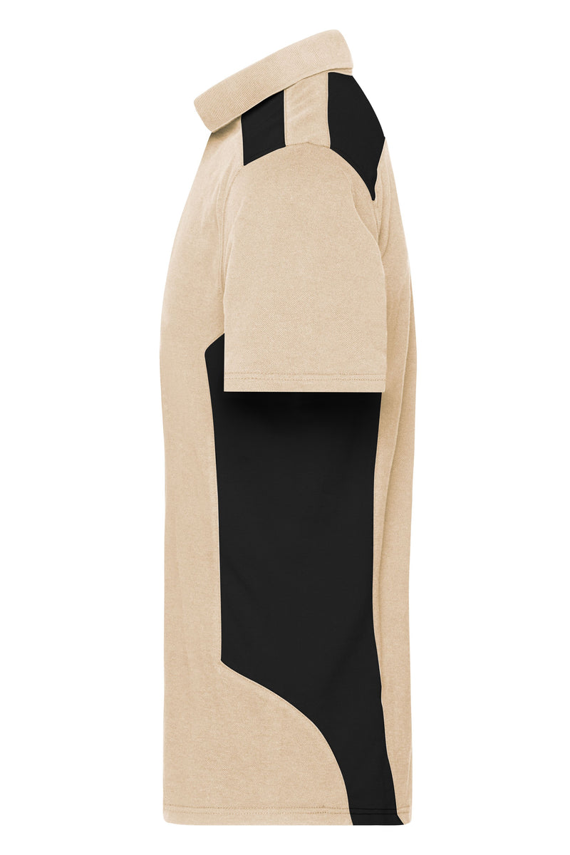 Laden Sie das Bild in Galerie -Viewer, Strapazierfähiges und pflegeleichtes Polo mit Kontrasteinsätzen - JN1826