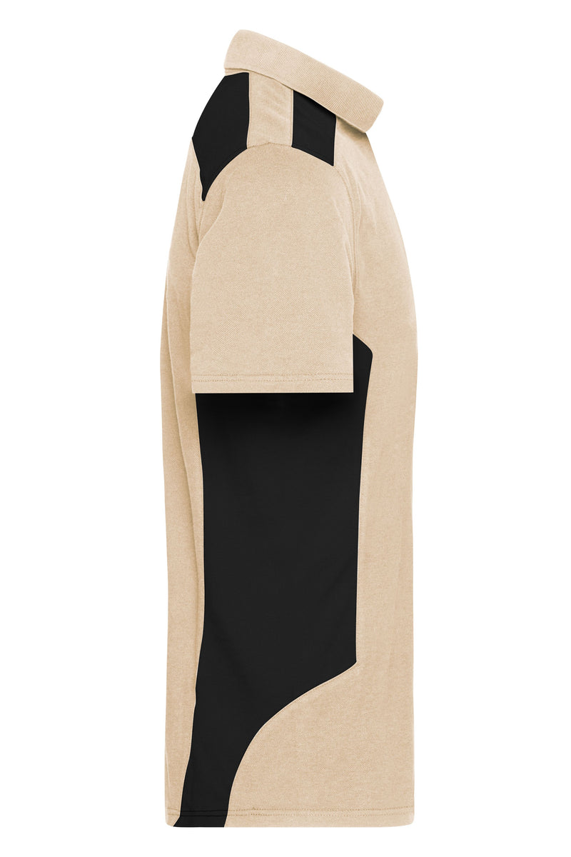 Laden Sie das Bild in Galerie -Viewer, Strapazierfähiges und pflegeleichtes Polo mit Kontrasteinsätzen - JN1826