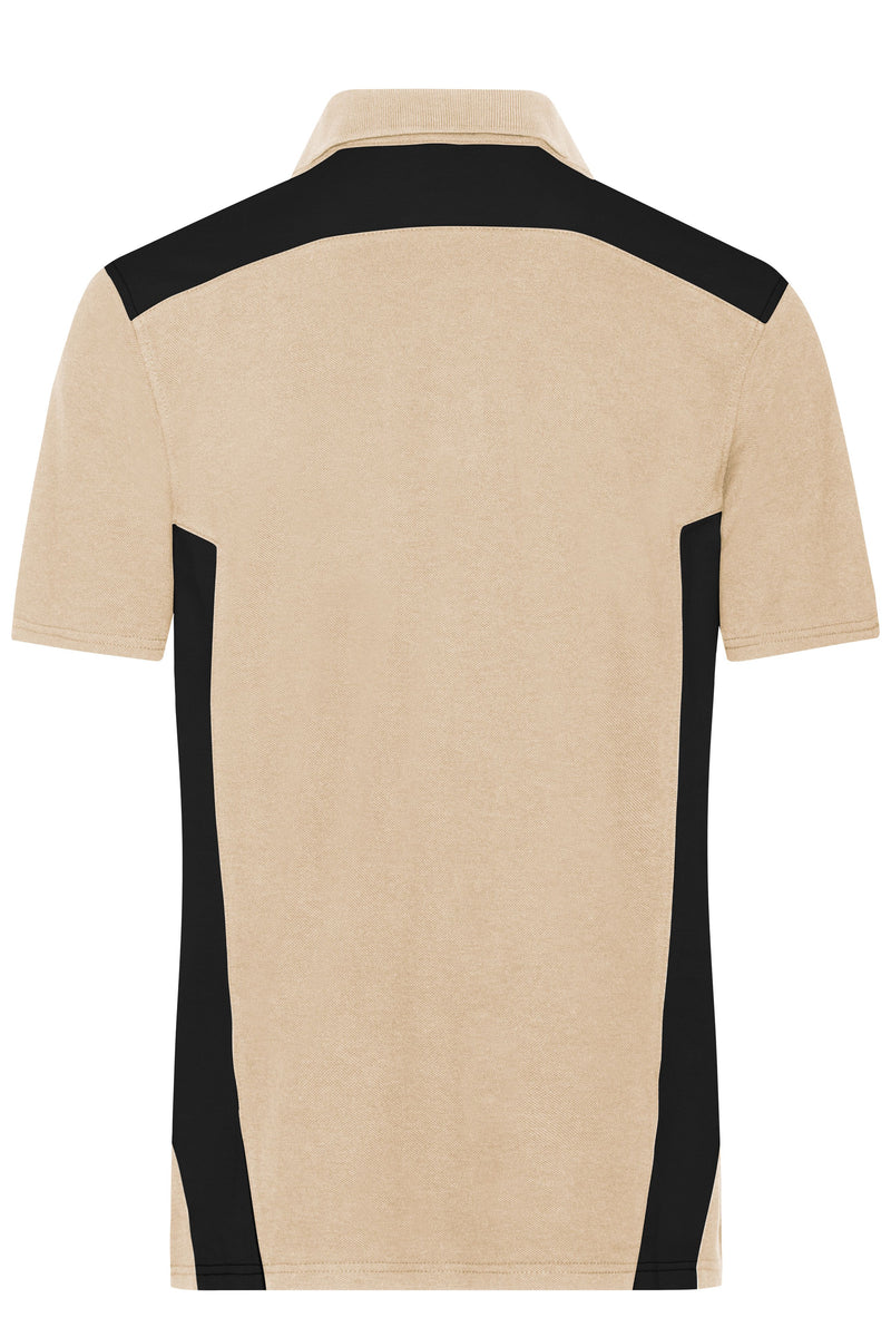 Laden Sie das Bild in Galerie -Viewer, Strapazierfähiges und pflegeleichtes Polo mit Kontrasteinsätzen - JN1826