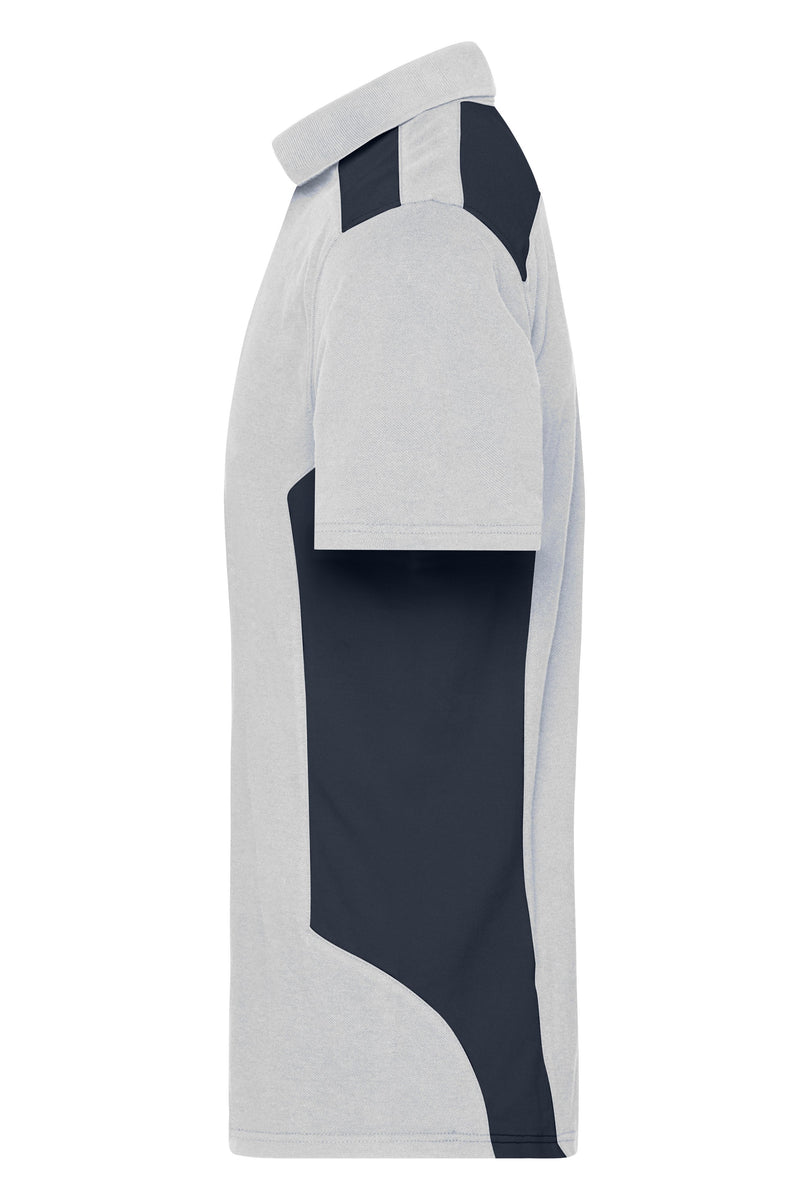 Laden Sie das Bild in Galerie -Viewer, Strapazierfähiges und pflegeleichtes Polo mit Kontrasteinsätzen - JN1826