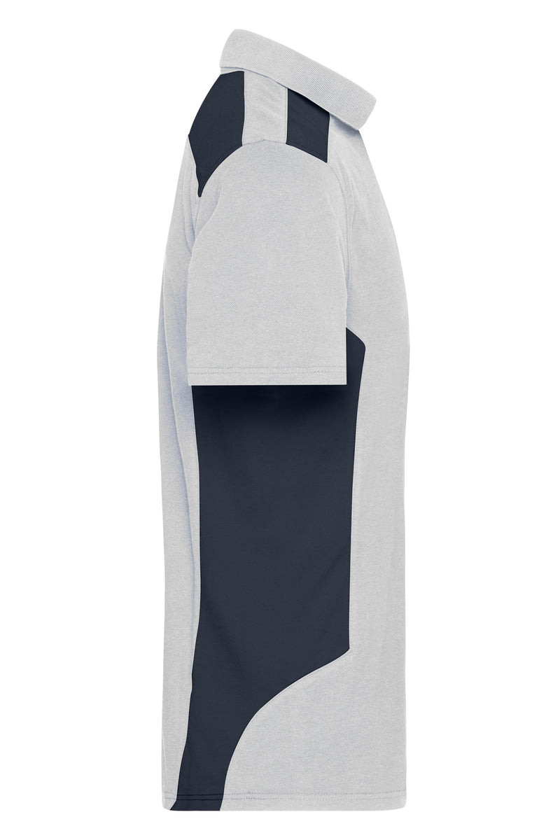 Laden Sie das Bild in Galerie -Viewer, Strapazierfähiges und pflegeleichtes Polo mit Kontrasteinsätzen - JN1826