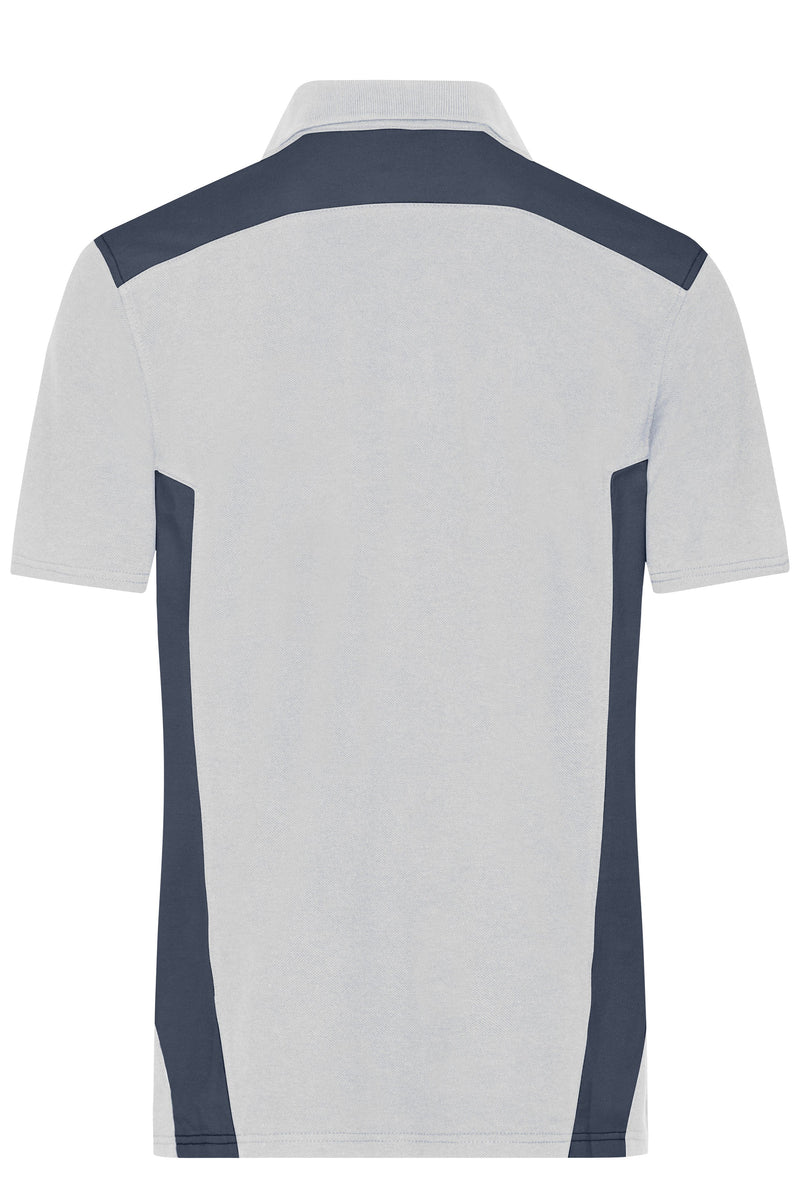 Laden Sie das Bild in Galerie -Viewer, Strapazierfähiges und pflegeleichtes Polo mit Kontrasteinsätzen - JN1826