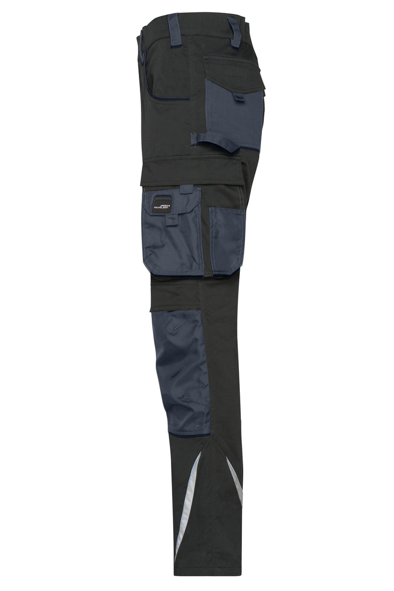 Laden Sie das Bild in Galerie -Viewer, Spezialisierte Arbeitshose in schmalerer Schnittführung mit funktionellen Details - JN1832