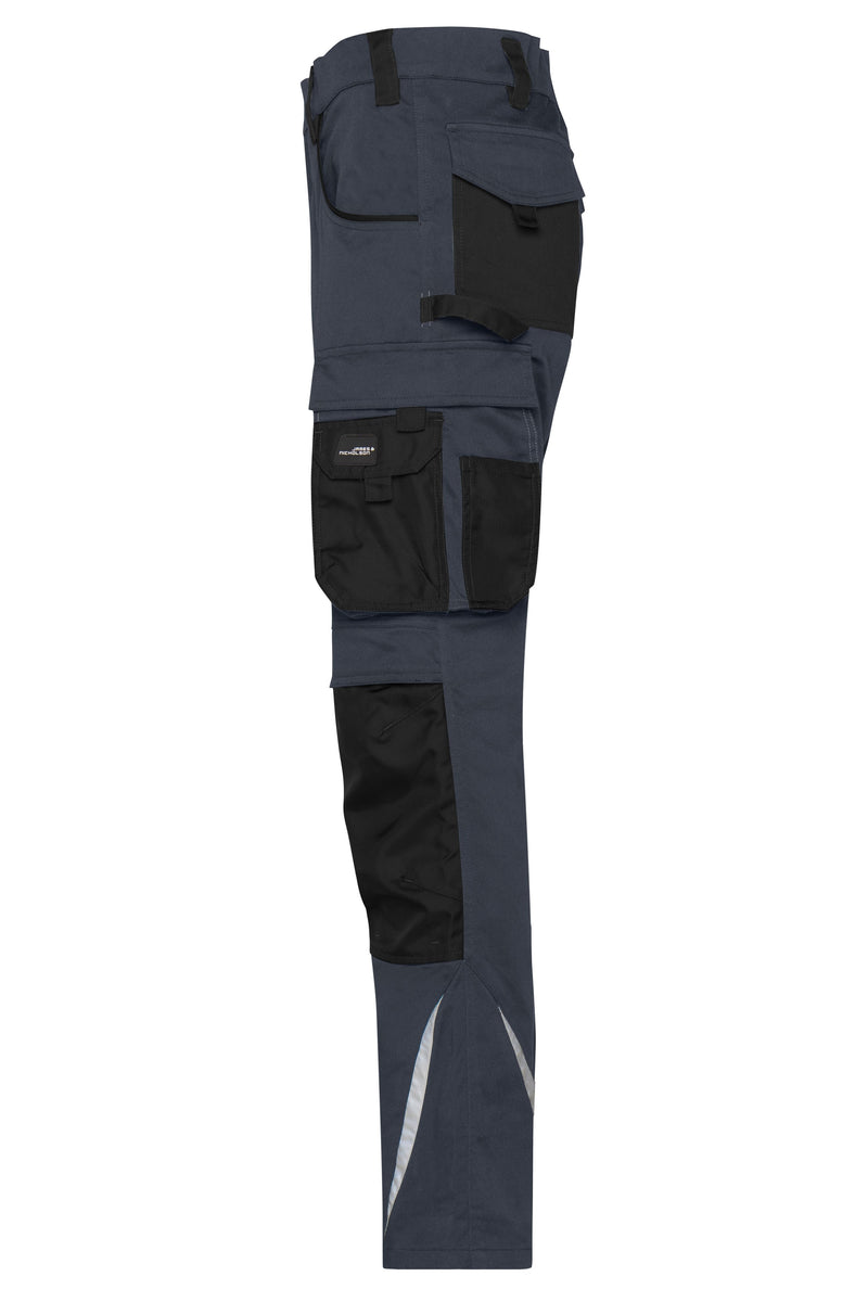 Laden Sie das Bild in Galerie -Viewer, Spezialisierte Arbeitshose in schmalerer Schnittführung mit funktionellen Details - JN1832