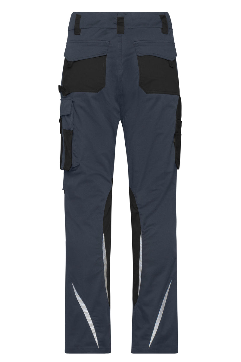 Laden Sie das Bild in Galerie -Viewer, Spezialisierte Arbeitshose in schmalerer Schnittführung mit funktionellen Details - JN1832