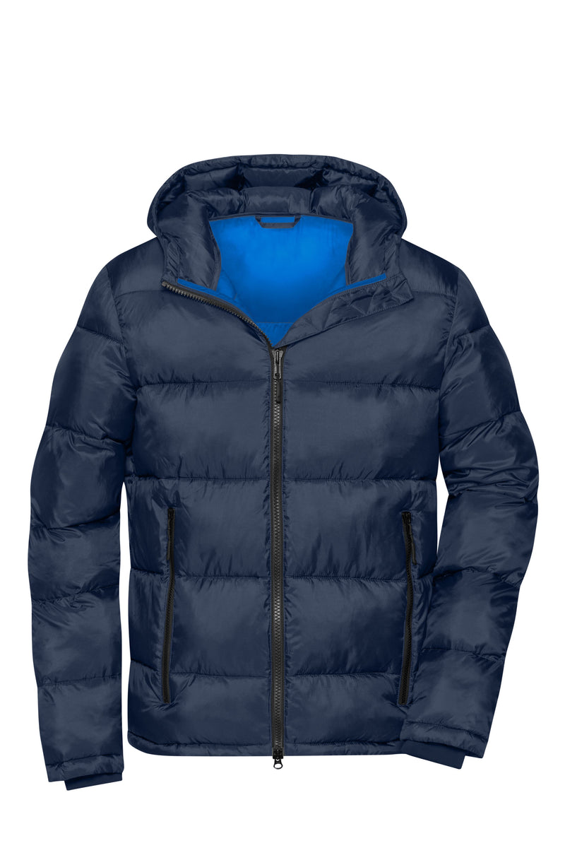 Laden Sie das Bild in Galerie -Viewer, Gesteppte Winterjacke aus recyceltem Polyester mit DuPont™Sorona® Wattierung - Herren - JN1168