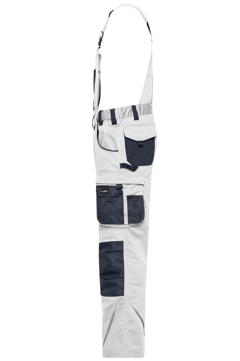 Laden Sie das Bild in Galerie -Viewer, Spezialisierte Latzhose mit funktionellen Details und flexibel einstellbarem, elastischen Bund - JN1833