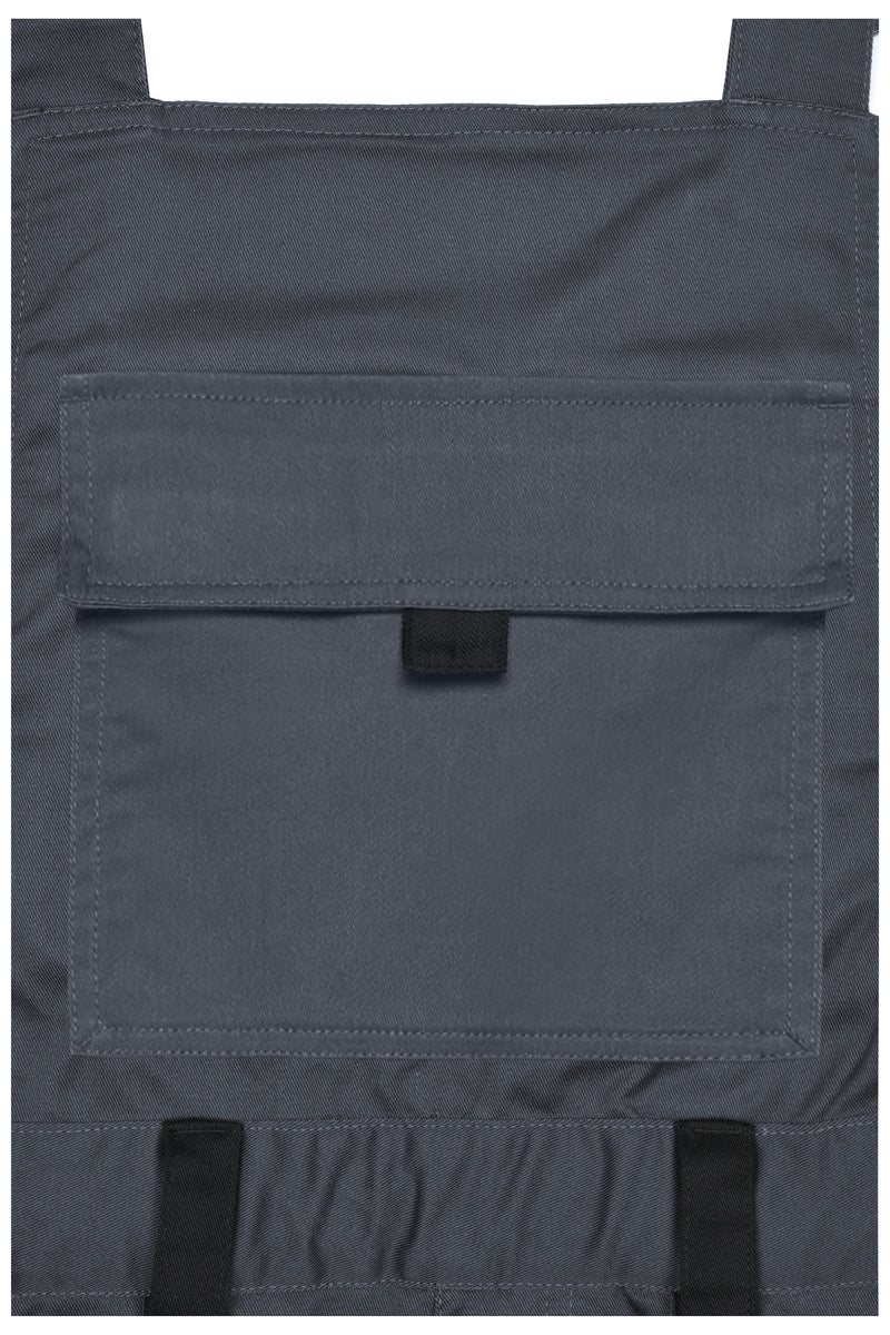 Laden Sie das Bild in Galerie -Viewer, Spezialisierte Latzhose mit funktionellen Details und flexibel einstellbarem, elastischen Bund - JN1833