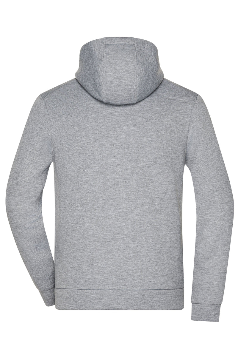 Laden Sie das Bild in Galerie -Viewer, Kapuzenjacke mit modischen Details in Melange Optik - Herren - JN1144