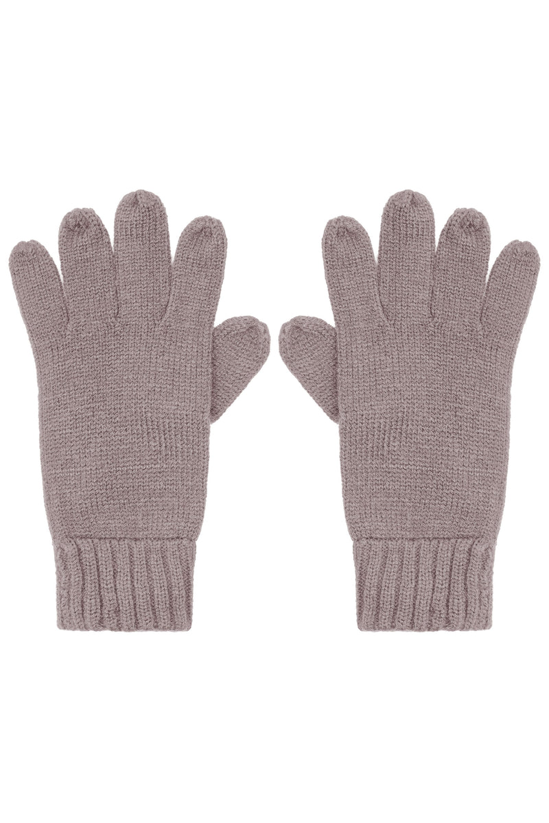 Laden Sie das Bild in Galerie -Viewer, Elegante Strickhandschuhe aus Melange-Garnen - MB7980