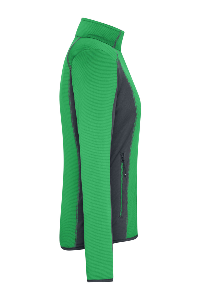 Laden Sie das Bild in Galerie -Viewer, Stretchfleecejacke im sportlichen Look - JN783