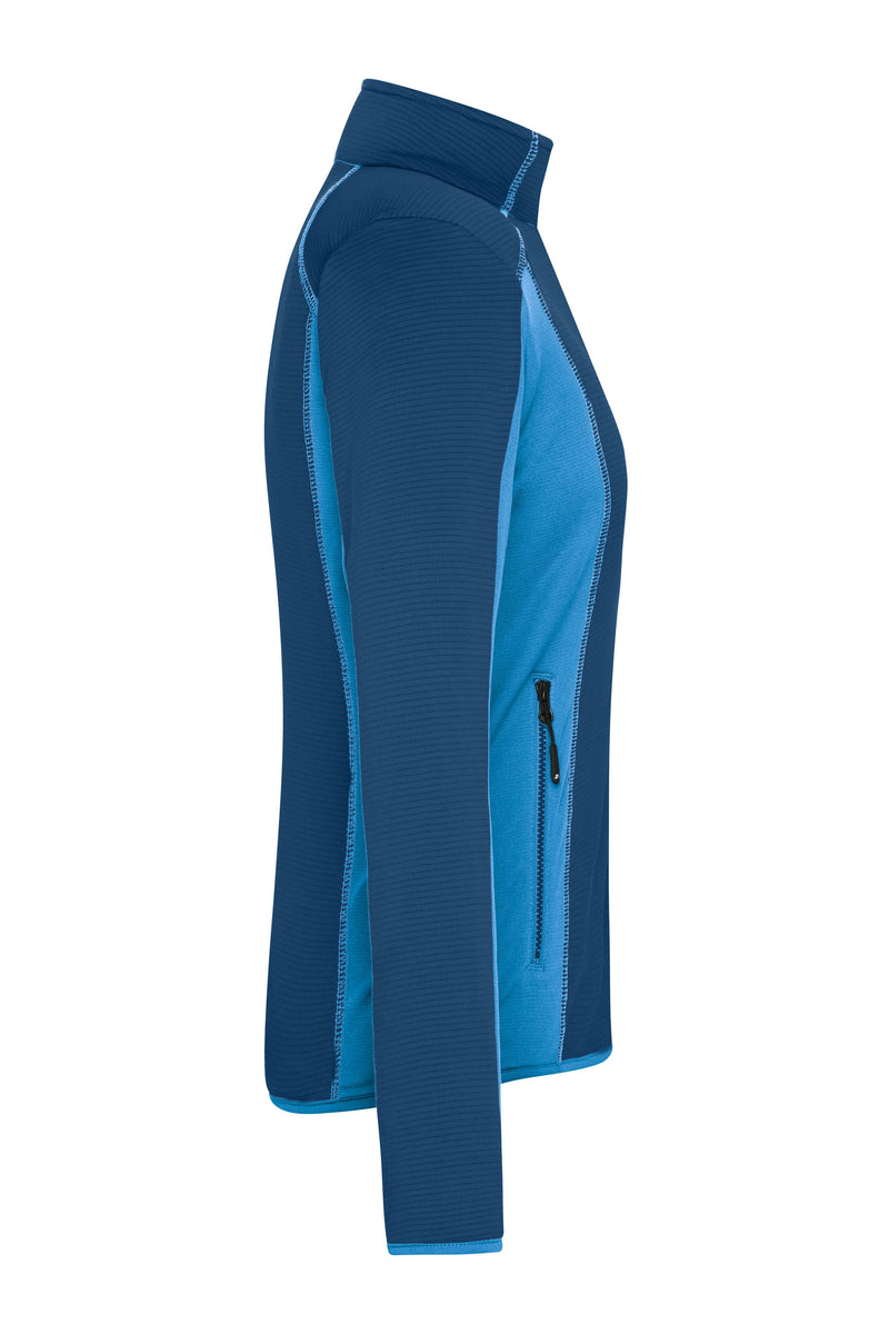 Laden Sie das Bild in Galerie -Viewer, Stretchfleecejacke im sportlichen Look - JN783