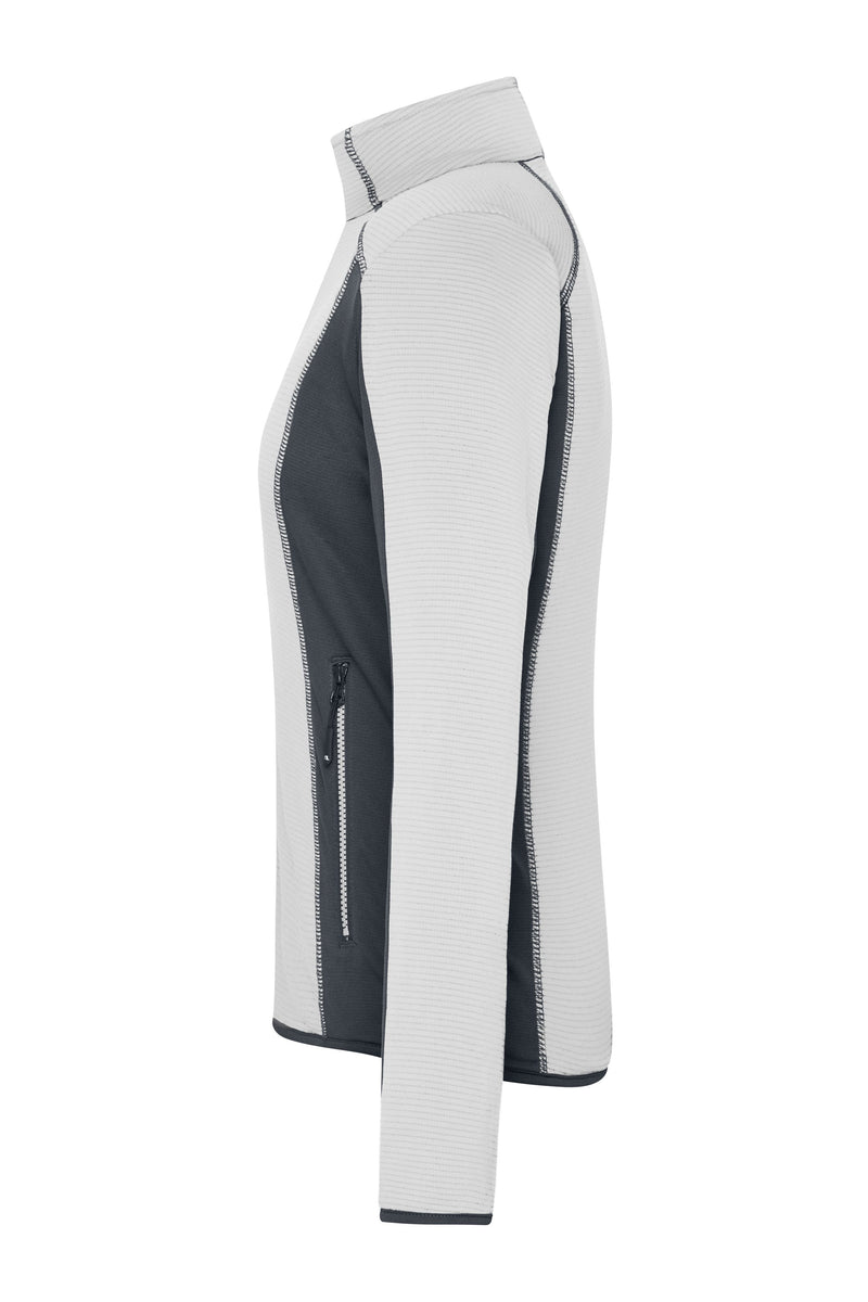 Laden Sie das Bild in Galerie -Viewer, Stretchfleecejacke im sportlichen Look - JN783