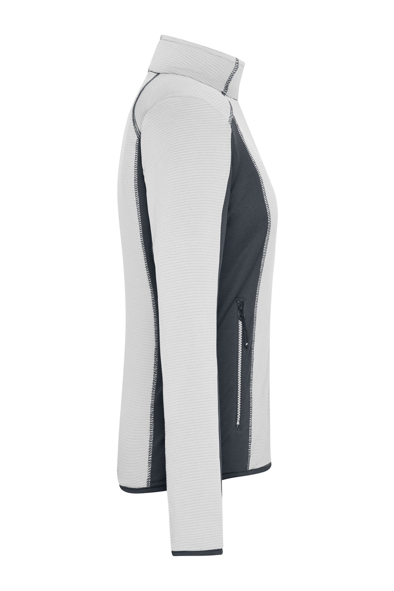 Laden Sie das Bild in Galerie -Viewer, Stretchfleecejacke im sportlichen Look - JN783