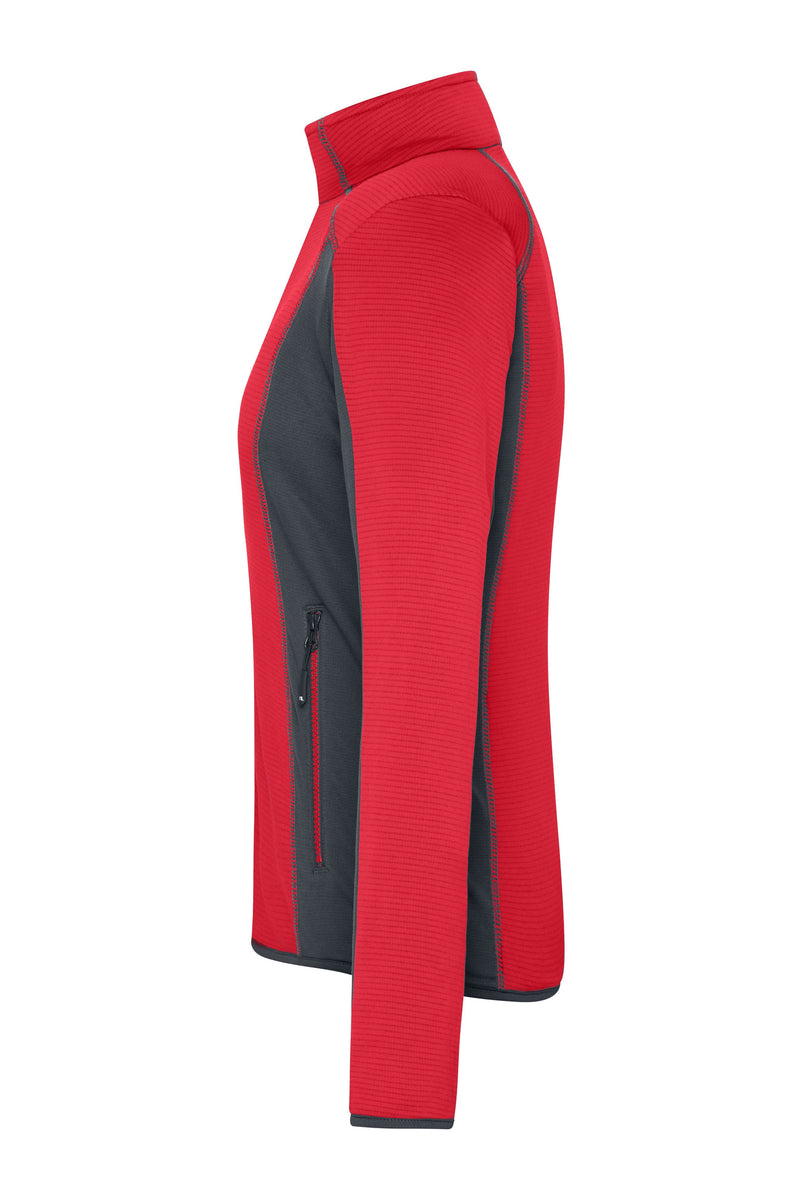 Laden Sie das Bild in Galerie -Viewer, Stretchfleecejacke im sportlichen Look - JN783