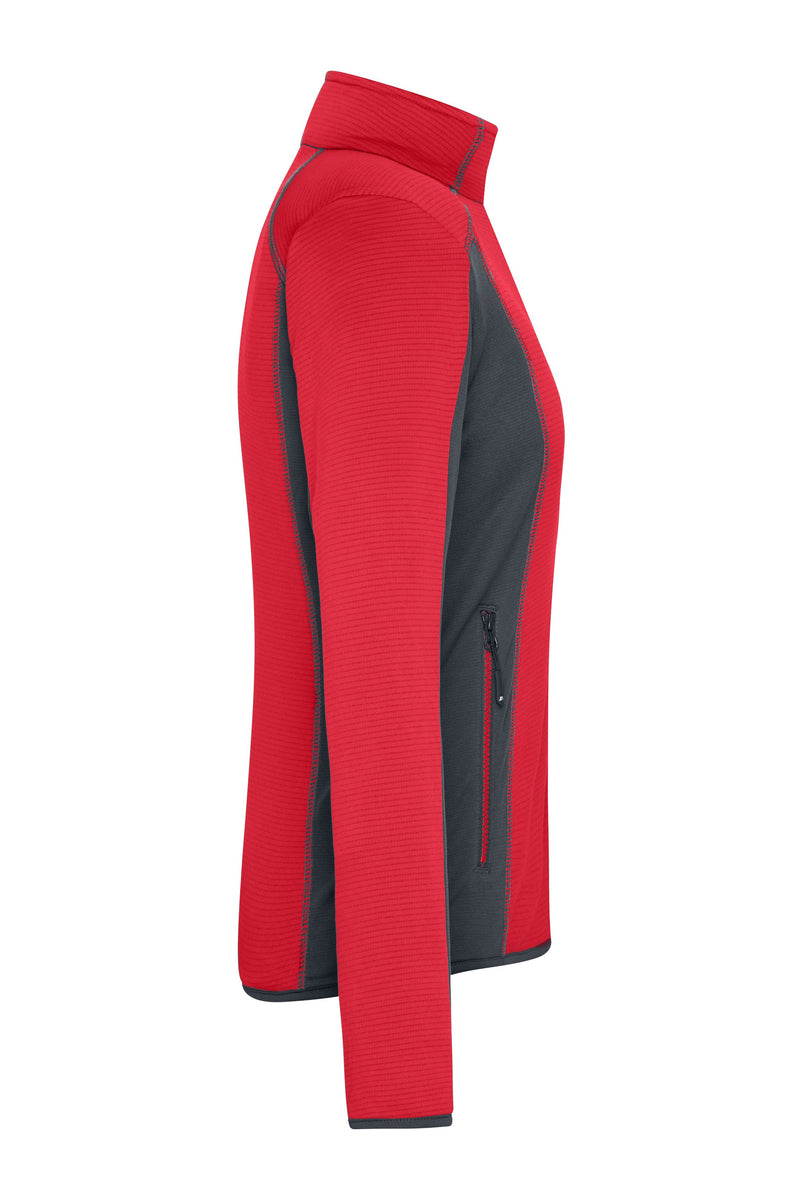 Laden Sie das Bild in Galerie -Viewer, Stretchfleecejacke im sportlichen Look - JN783