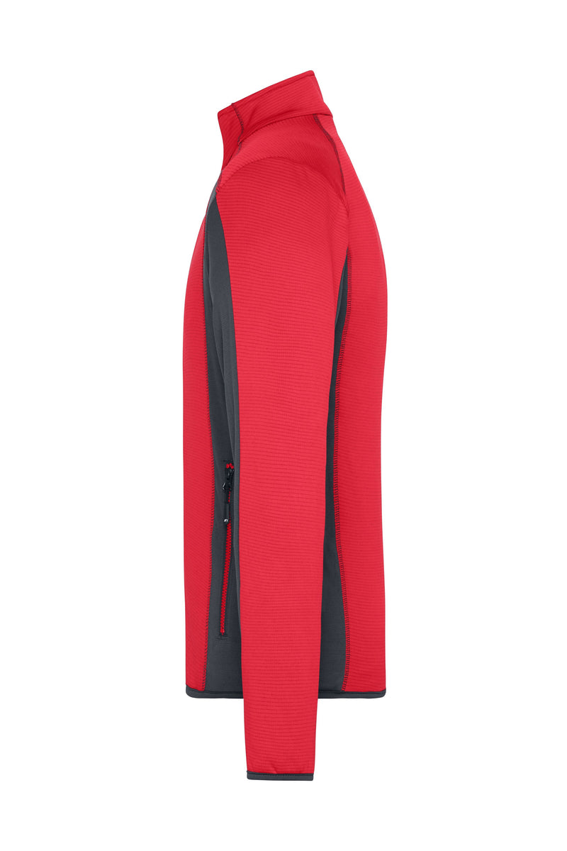 Laden Sie das Bild in Galerie -Viewer, Stretchfleecejacke im sportlichen Look - JN784