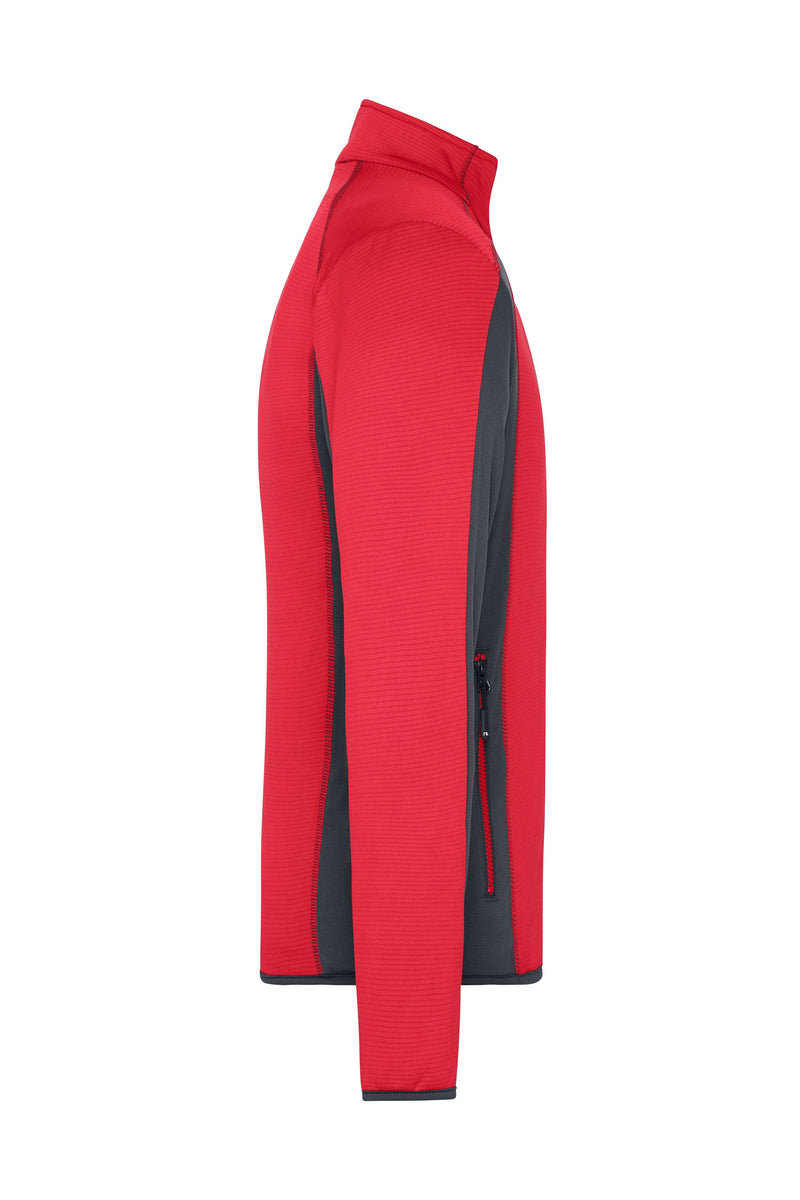 Laden Sie das Bild in Galerie -Viewer, Stretchfleecejacke im sportlichen Look - JN784