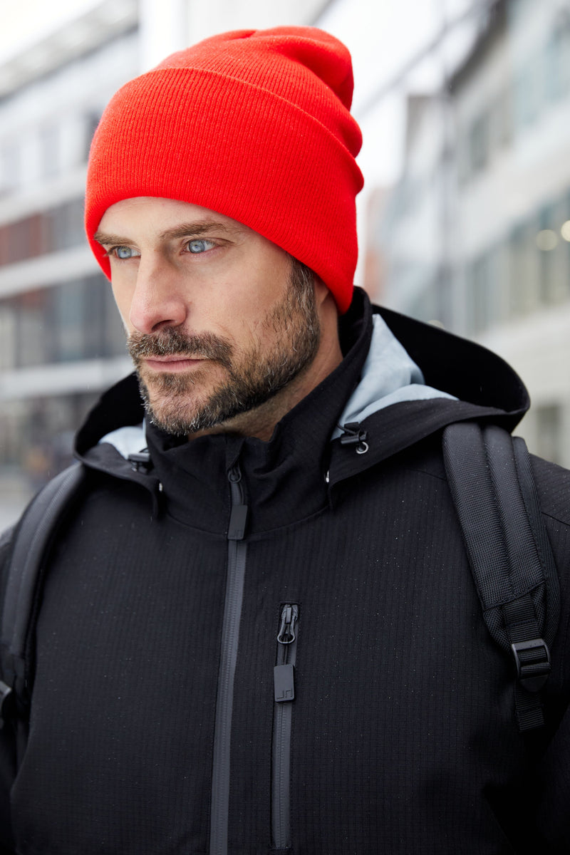 Laden Sie das Bild in Galerie -Viewer, Klassische Strickmütze mit extra breitem Umschlag - MB7139