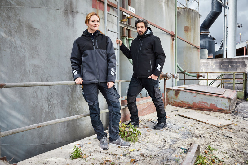 Laden Sie das Bild in Galerie -Viewer, Professionelle, wattierte, wind- und wasserdichte, atmungsaktive Arbeitsjacke für extreme Wetterbedingungen - JN1815