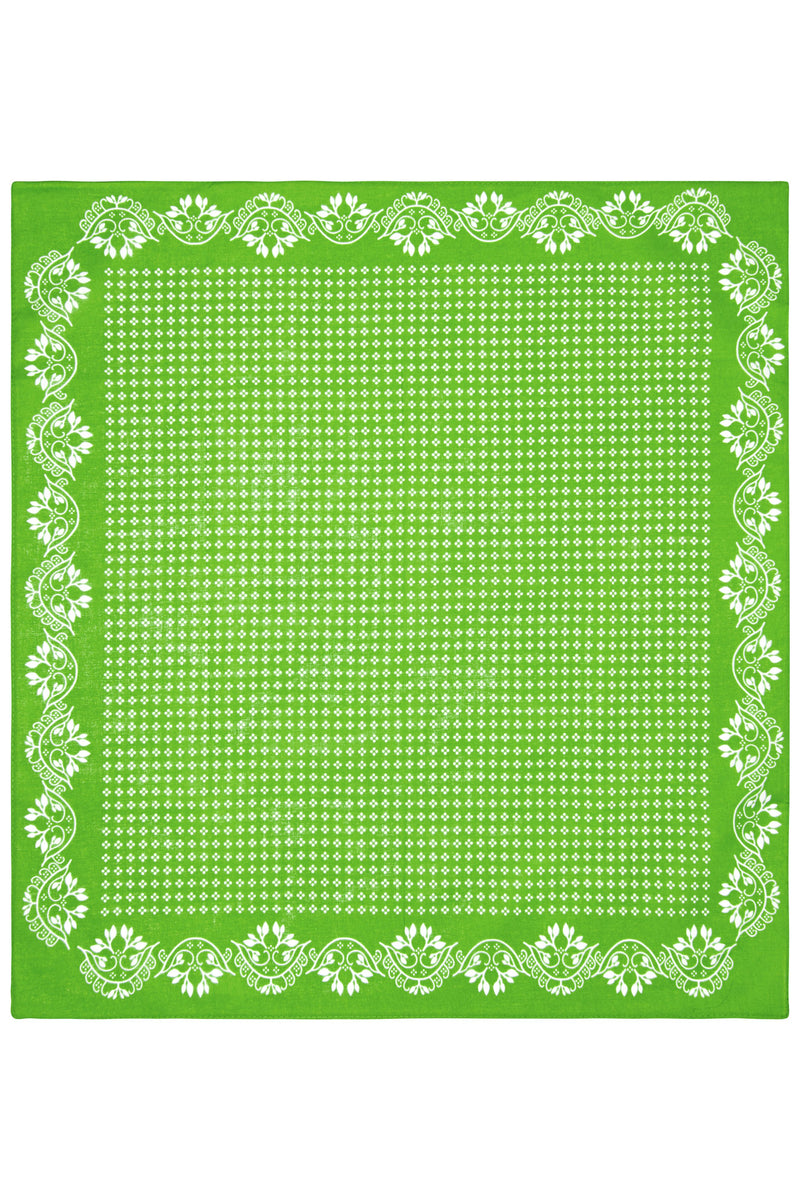 Laden Sie das Bild in Galerie -Viewer, Im Trachtenlook bedrucktes multifunktionales Viereck-Tuch - MB6400