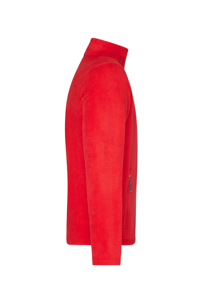 Laden Sie das Bild in Galerie -Viewer, Fleece Jacke mit Stehkragen im klassischen Design Herren - JN782