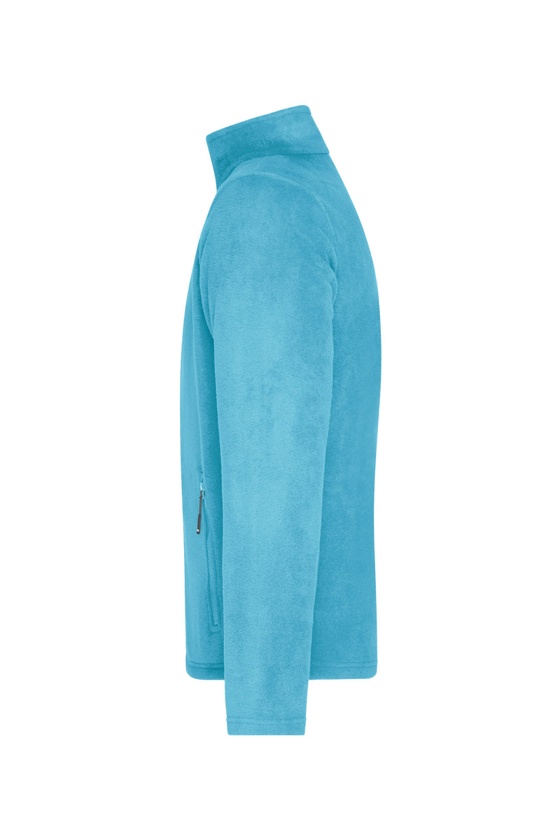 Laden Sie das Bild in Galerie -Viewer, Fleece Jacke mit Stehkragen im klassischen Design Herren - JN782