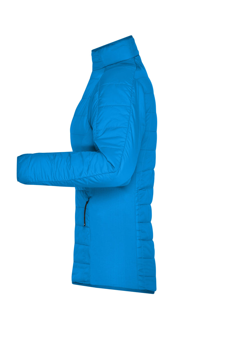 Laden Sie das Bild in Galerie -Viewer, Leicht wattierte Jacke im sportlichen Materialmix - JN1115