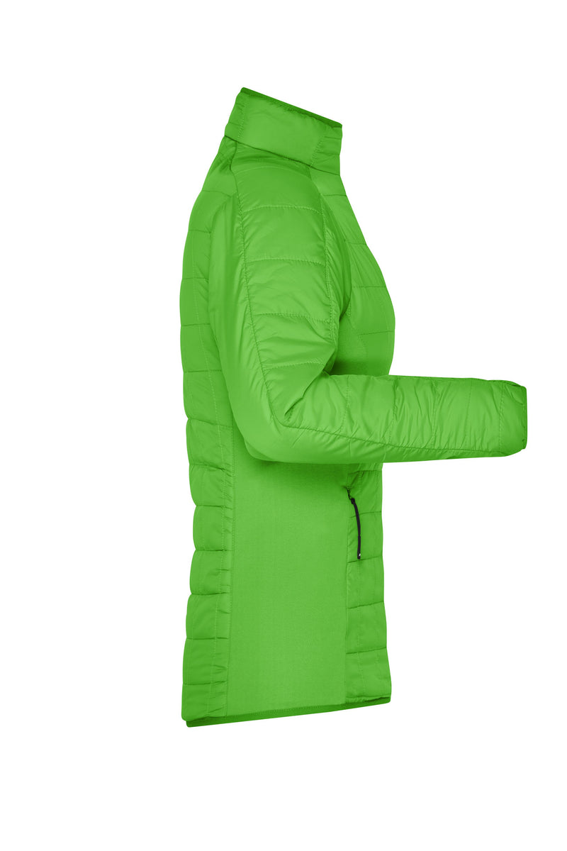 Laden Sie das Bild in Galerie -Viewer, Leicht wattierte Jacke im sportlichen Materialmix - JN1115