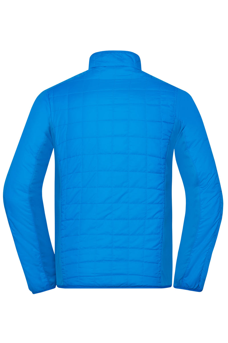 Laden Sie das Bild in Galerie -Viewer, Leicht wattierte Jacke im sportlichen Materialmix - JN1116