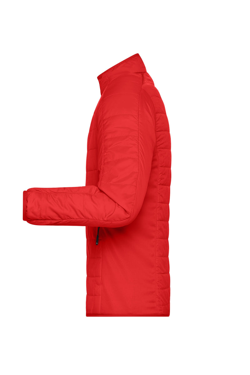 Laden Sie das Bild in Galerie -Viewer, Leicht wattierte Jacke im sportlichen Materialmix - JN1116