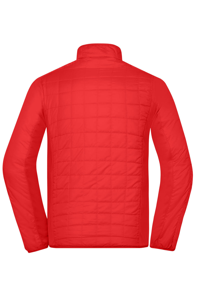 Laden Sie das Bild in Galerie -Viewer, Leicht wattierte Jacke im sportlichen Materialmix - JN1116