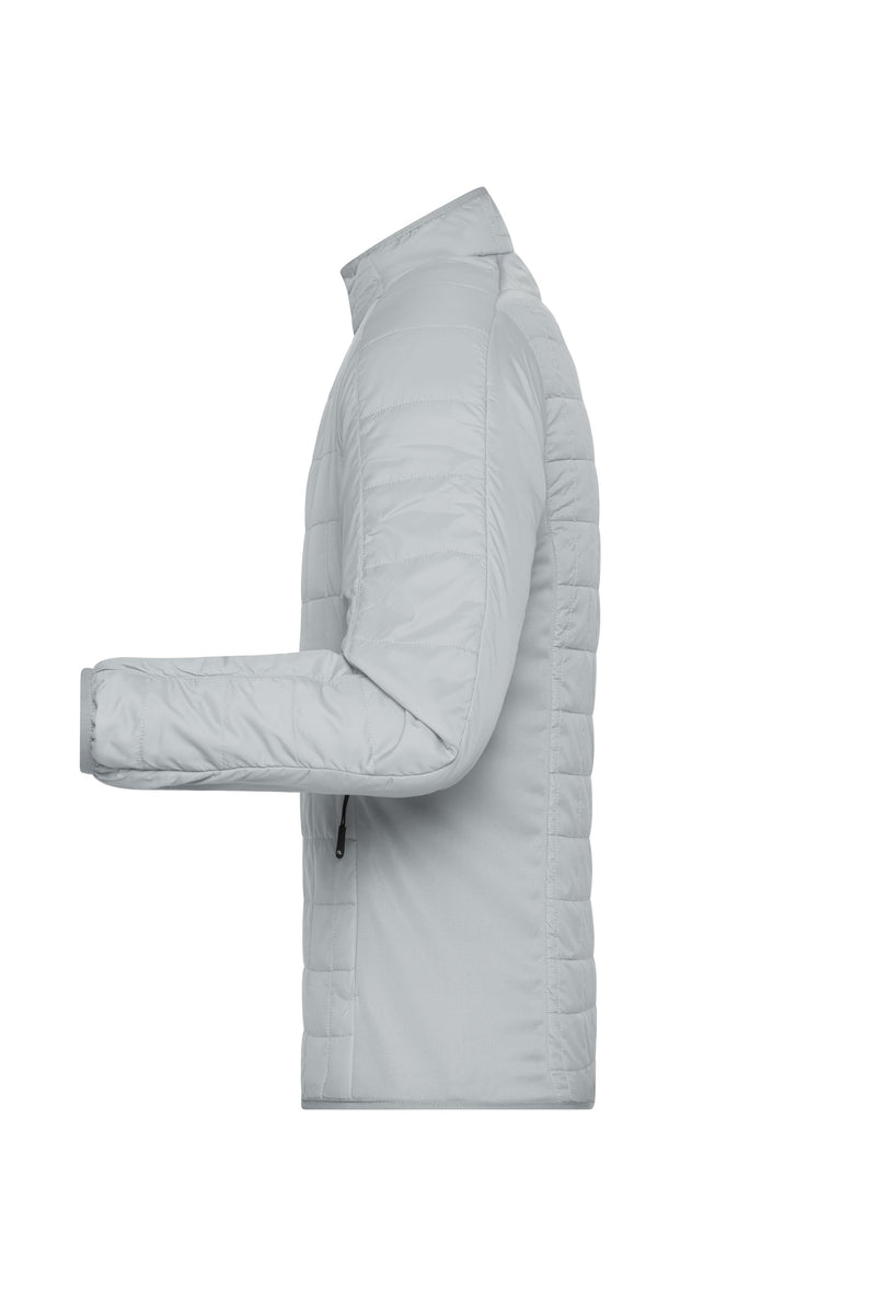 Laden Sie das Bild in Galerie -Viewer, Leicht wattierte Jacke im sportlichen Materialmix - JN1116