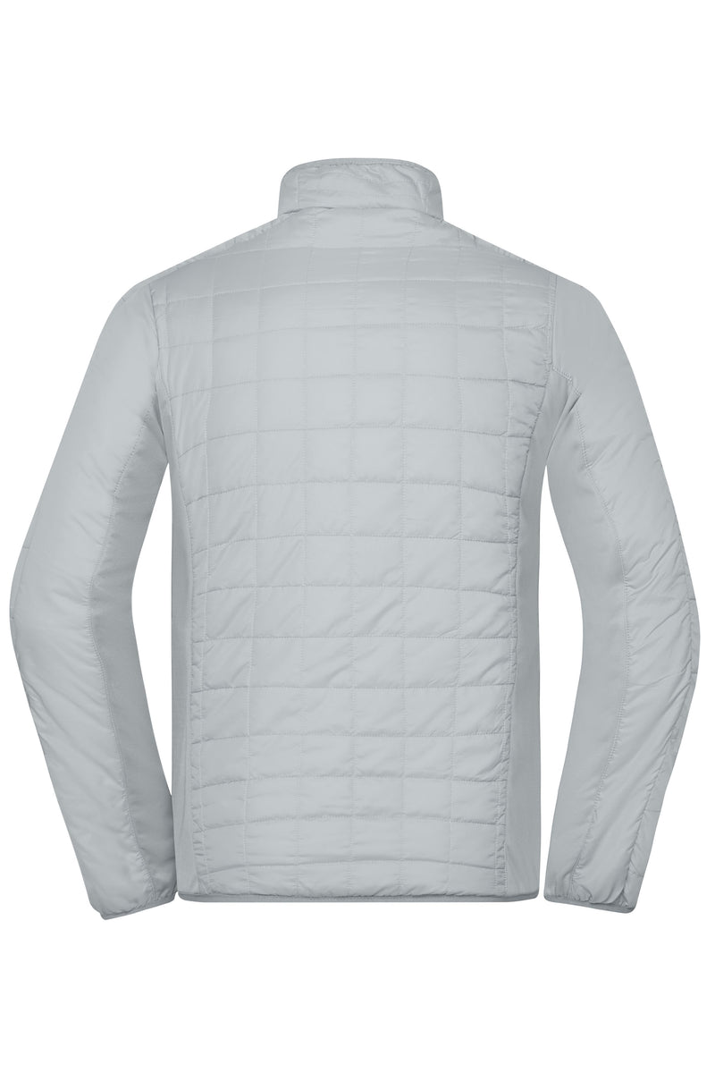 Laden Sie das Bild in Galerie -Viewer, Leicht wattierte Jacke im sportlichen Materialmix - JN1116