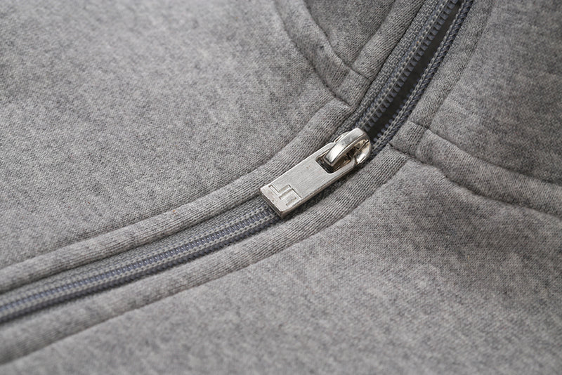 Laden Sie das Bild in Galerie -Viewer, Sweat-Jacke mit Stehkragen und Reißverschluss - JN836