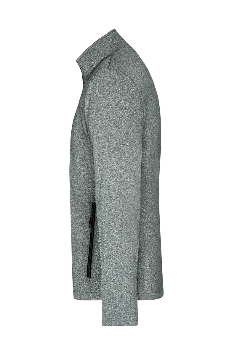 Laden Sie das Bild in Galerie -Viewer, Softshelljacke in Melange-Optik - JN1148