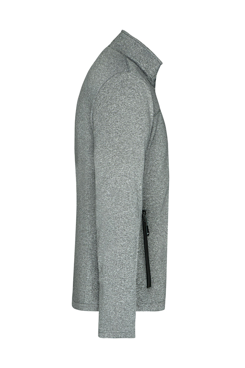 Laden Sie das Bild in Galerie -Viewer, Softshelljacke in Melange-Optik - JN1148