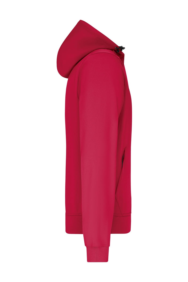 Laden Sie das Bild in Galerie -Viewer, Softshelljacke mit Kapuze im sportlichen Design - JN1146