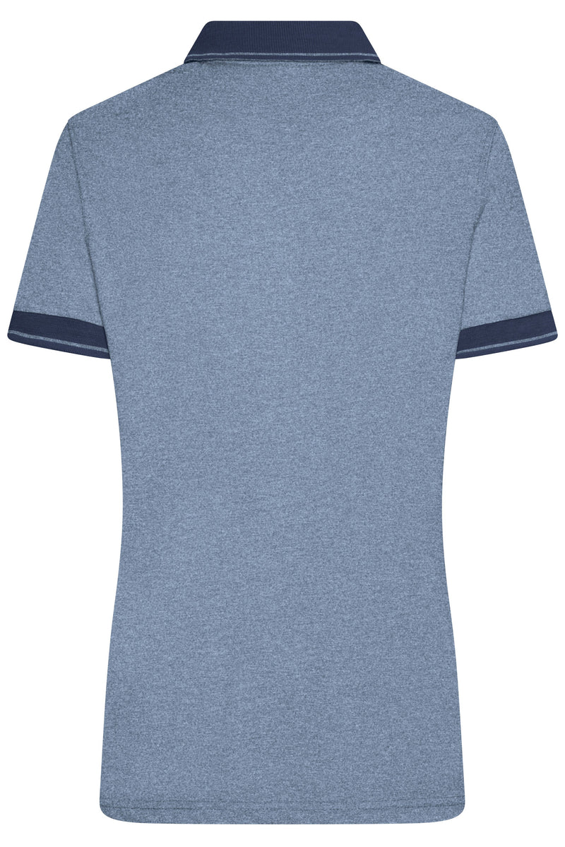 Laden Sie das Bild in Galerie -Viewer, Melange Polo mit modischen Details - JN705