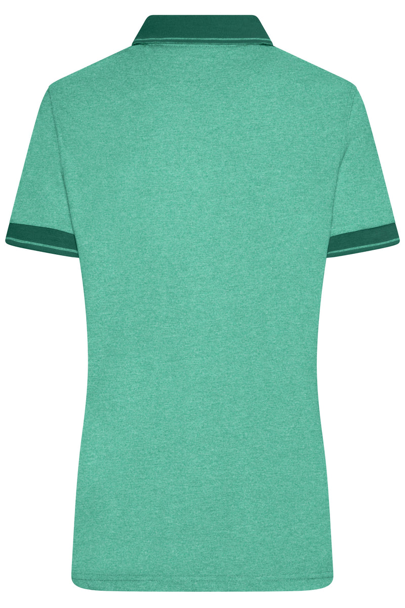 Laden Sie das Bild in Galerie -Viewer, Melange Polo mit modischen Details - JN705